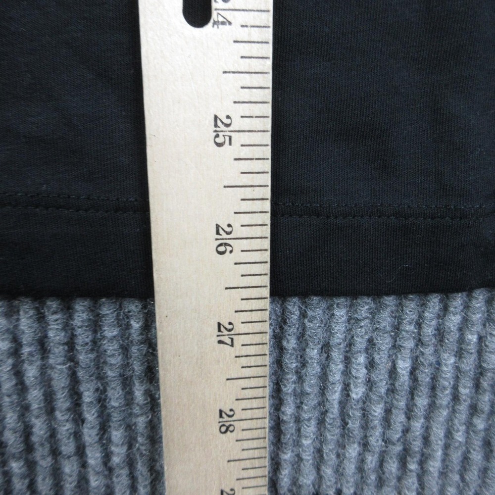 Banana Republic Shirt Womens XXL Black Crew Neck Basic Stretch Modal Cotton NWT - Picture 5 of 16